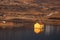 under the setting sun, Beautiful yellow cottage