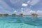 Under water from Meads Bay in Anguilla Beach, Caribbean