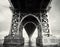 Under the Williamsburg Bridge, New York City, USA