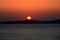 Underexposed photo of sunset