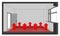 Underfloor heating diagram