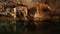 Underground cave world of Demanovska jaskyna slobody, Slovakia