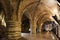 Underground Citadel and prison. Akko. Israel.