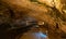 Underground halls of meleke limestone Zedekiahâ€™s Cave - King Solomonâ€™s Quarries - under Old City of Jerusalem, Israel