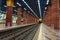 underground interior of the Olaias metro in the city of Lisbon