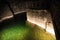 Underground lake in Wieliczka salt mines