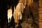 Underground Luray caverns formations