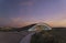 Underground parking garage in the dunes