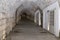 The underground passage in the ancient Panathenaic stadium in Athens, Greece