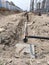 Underground pipe line with Home pipe for fire fighting system