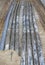 Underground pipes corrugated for optical fiber and power cables