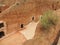 Underground troglodytes caves of the Berbers in the Sahara desert, Matmata, Tunisia, Africa, on a clear day