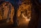 Underground tunnel in Castle Quinta da Regaleira