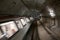 underground tunnel speed blur background