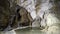 Underground world of Harmanecka jaskyna. Cave, Slovakia