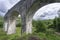 Undernath the high arches of Glenfinnan Viaduct,Western Highlands of Scotland,UK