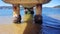 Underneath the Patonga Beach Jetty on the Hawkesbury River
