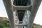 Underneath the Rogue River Bridge at Gold Beach, Oregon, USA