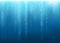 Undersea blue fizzing air, water or oxygen bubbles vector tex