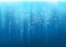 Undersea blue fizzing air, water or oxygen bubbles vector tex