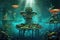 undersea city powered by tidal energy