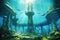 undersea city powered by tidal energy