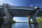 Underside of Founders Bridge over the Connecticut River in Hartford