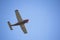 Underside of Single Engine Plane in Flight