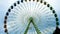 Underside view of a ferris wheel at Minnesota State Fair