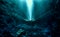 Underwater Holy Graal - rays of light