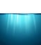 Underwater ocean surface. Blue water background. Clean nature sea underwater backdrop