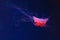 underwater photography of a beautiful lion\\\'s mane jellyfish cyanea capillata