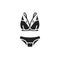 Underwear color line icon. Pictogram for web page, mobile app, promo.