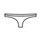 underwear icon vector