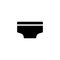 Underwear icon vector illustration