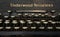 Underwood Vintage Noiseless Typewriter