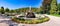 Undine Fountain in the spa park Baden near Vienna