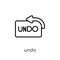 Undo icon from collection.