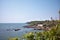 Unedited image of blue ocean captured from dona paula view point