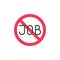 Unemployment vector icon