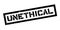 Unethical rubber stamp