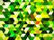 An unexcelled artistic design of colorful graphic pattern of triangles