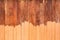 Unfinished paint wooden planks, wood background