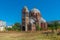 Unfinished serbian orthodox church of Christ the Saviour in Prishtina, Kosovo