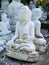 Unfinished statues at the workshop near Mahamuni Pagoda in Mandalay, Myanmar
