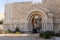 The unfinished temple  on the territory of House Kiva - Armenian cemetery in the Armenian quarter of the old city in Jerusalem,