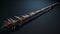 Unforgiving Spiked Spear: A Textural 3d Model Inspired By Fantasy Art