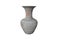 Unglazed stoneware jar from ancient kiln isolated on white background with clipping path.