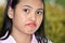 An Unhappy Filipina Female