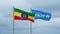 UNICEF and Ethiopia flag